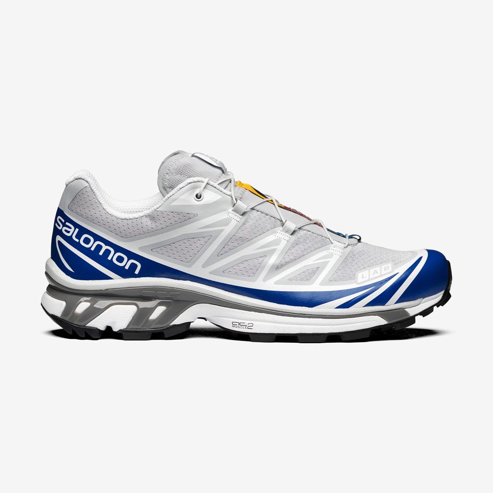 SALOMON XT-6 Philippines - Men's Sneakers - Blue / White | 234785-DFG